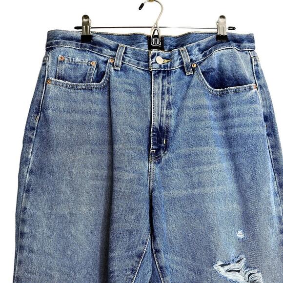 BDG Urban Outfitters Bootcut Jeans Women 31 Distressed Denim Streetwear - Picture 12 of 16
